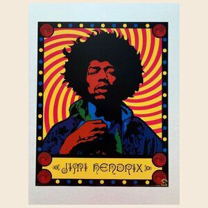 Jimi Hendrix Original Published Poster_166